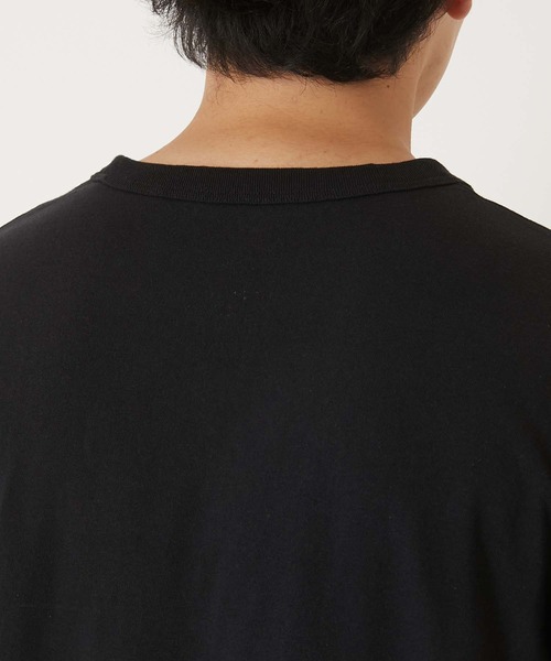 HOLLYWOOD RANCH MARKET(ハリウッドランチマーケット)の「Hanes x HRM ヘムプリント 2パック Tシャツ(Tシャツ/カットソー・メンズ・ホワイト/ブラック・X-LARGE/XX-LARGE/XXX-LARGE/LARGE)」の13枚目の写真