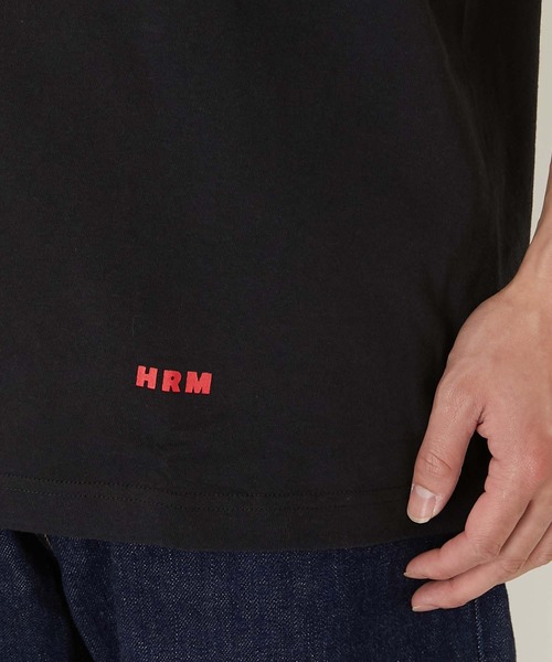 HOLLYWOOD RANCH MARKET(ハリウッドランチマーケット)の「Hanes x HRM ヘムプリント 2パック Tシャツ(Tシャツ/カットソー・メンズ・ホワイト/ブラック・X-LARGE/XX-LARGE/XXX-LARGE/LARGE)」の14枚目の写真