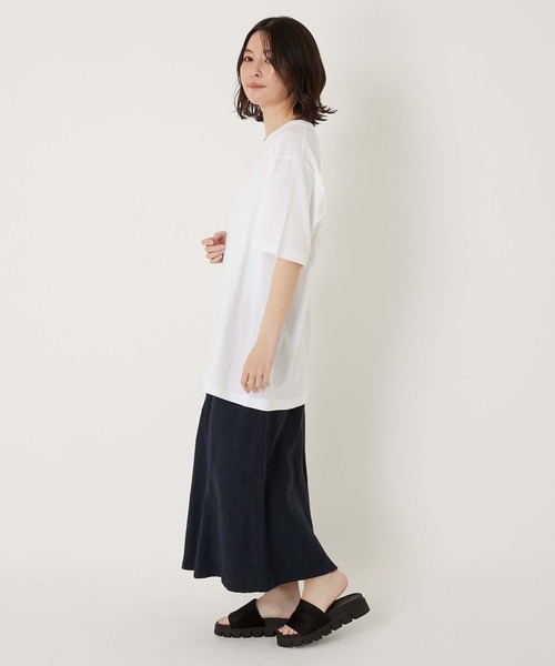 HOLLYWOOD RANCH MARKET(ハリウッドランチマーケット)の「Hanes x HRM ヘムプリント 2パック Tシャツ(Tシャツ/カットソー・メンズ・ホワイト/ブラック・X-LARGE/XX-LARGE/XXX-LARGE/LARGE)」の21枚目の写真