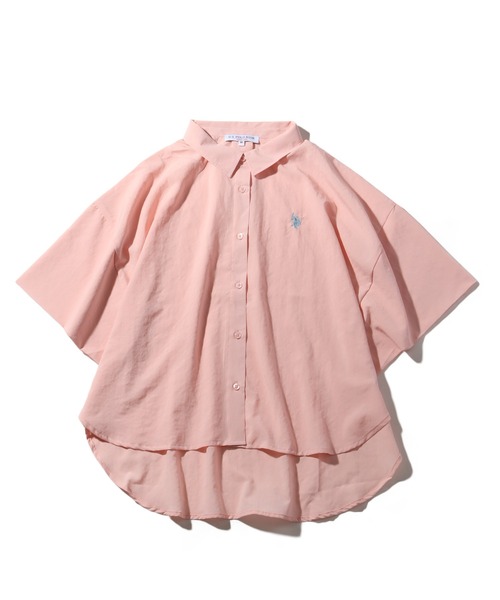 U.S. POLO ASSN.(ユーエスポロアッスン)の「【U.S. POLO ASSN./ユーエスポロアッスン】スパンローン ドルマンシャツ(シャツ/ブラウス・レディース・チャコールグレー/ホワイト/カーキ/ピンク・M/L)」の15枚目の写真