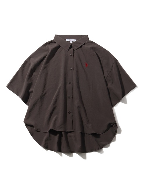 U.S. POLO ASSN.(ユーエスポロアッスン)の「【U.S. POLO ASSN./ユーエスポロアッスン】スパンローン ドルマンシャツ(シャツ/ブラウス・レディース・チャコールグレー/ホワイト/カーキ/ピンク・M/L)」の17枚目の写真