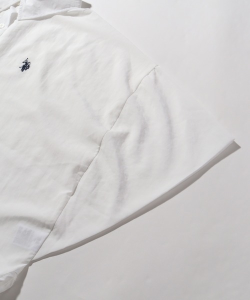 U.S. POLO ASSN.(ユーエスポロアッスン)の「【U.S. POLO ASSN./ユーエスポロアッスン】スパンローン ドルマンシャツ(シャツ/ブラウス・レディース・チャコールグレー/ホワイト/カーキ/ピンク・M/L)」の6枚目の写真