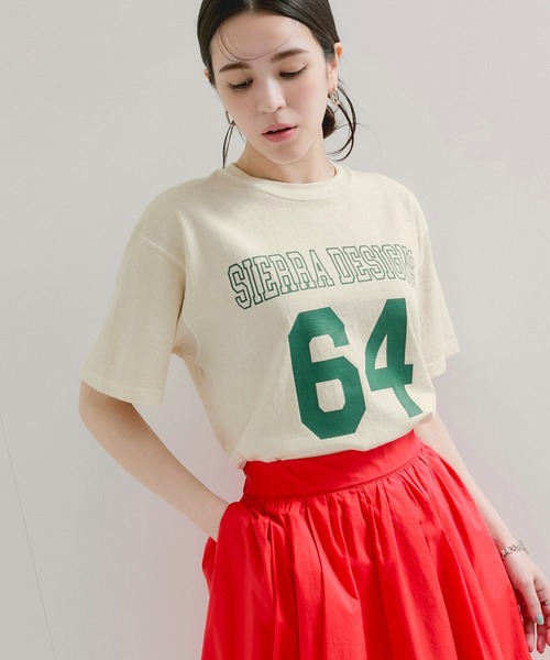 SIERRA DESIGNS（シェラデザイン）の「【Sierra Designs/シエラデザインズ】Good On×SIERRA DESIGNS 64 TEE（Tシャツ/カットソー・レディース・キナリ/ピンク系その他2/ブルー系その他2/ブラック・FREE）」の2枚目の写真