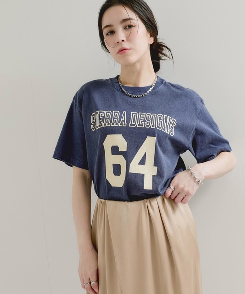 SIERRA DESIGNS（シェラデザイン）の「【Sierra Designs/シエラデザインズ】Good On×SIERRA DESIGNS 64 TEE（Tシャツ/カットソー・レディース・キナリ/ピンク系その他2/ブルー系その他2/ブラック・FREE）」の3枚目の写真