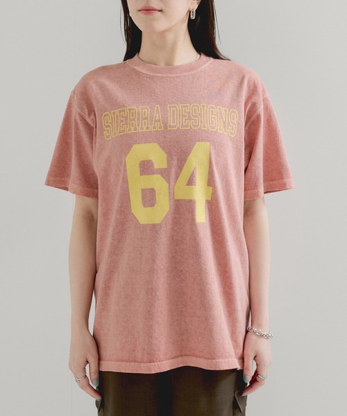SIERRA DESIGNS（シェラデザイン）の「【Sierra Designs/シエラデザインズ】Good On×SIERRA DESIGNS 64 TEE（Tシャツ/カットソー・レディース・キナリ/ピンク系その他2/ブルー系その他2/ブラック・FREE）」の9枚目の写真