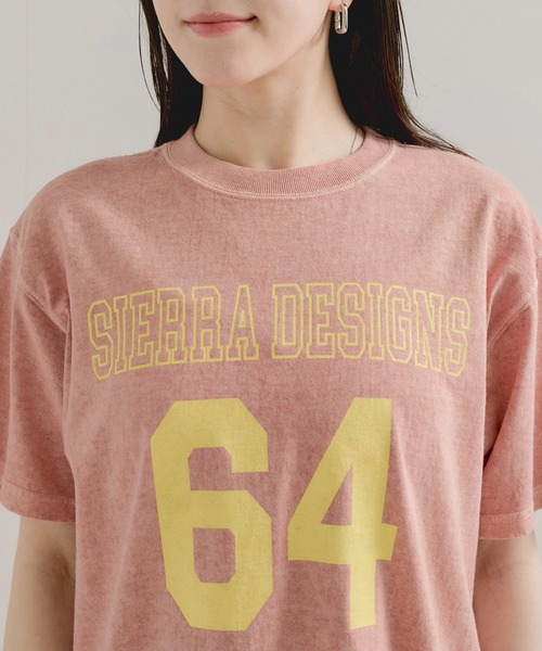 SIERRA DESIGNS（シェラデザイン）の「【Sierra Designs/シエラデザインズ】Good On×SIERRA DESIGNS 64 TEE（Tシャツ/カットソー・レディース・キナリ/ピンク系その他2/ブルー系その他2/ブラック・FREE）」の12枚目の写真