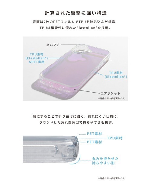 Hamee（ハミィ）の「iPhone 17/16/15/14/13 専用 ポケットモンスター/ポケモンHIGHER ハイブリッドケース（スマホケース/カバー・レディース・グリーン系その他/ブルー系その他/その他1/レッド系その他/ホワイト系その他・iPhone 13/14/15/iPhone 16/iPhone 17）」の10枚目の写真