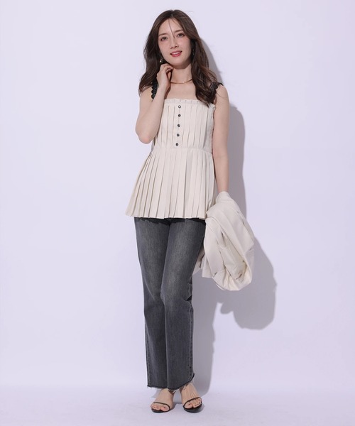 Apuweiser-riche(アプワイザーリッシェ)の「Healthy denim/ヘルシーデニム(その他パンツ・レディース・グレー・1/2/0)」の3枚目の写真