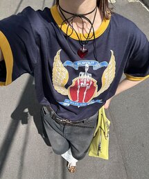 CIAOPANIC | アソートプリントリンガーTシャツ(Tシャツ/カットソー)