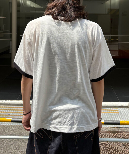 CIAOPANIC(チャオパニック)の「アソートプリントリンガーTシャツ(Tシャツ/カットソー・レディース・イエロー/ブラウン/ブラック・MEDIUM/LARGE)」の18枚目の写真