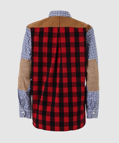 JUNYA WATANABE MAN（ジュンヤワタナベマン）の「COTTON CHECK × FLANNEL CHECK SHIRT（シャツ/ブラウス・メンズ・ブルー系その他・M/S/XS/L）」の2枚目の写真