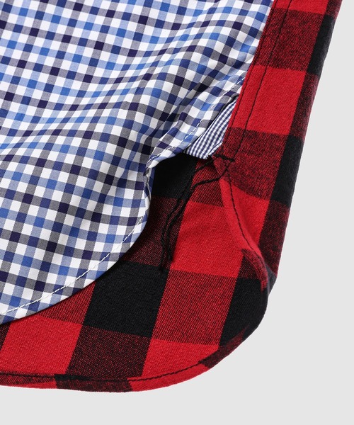 JUNYA WATANABE MAN（ジュンヤワタナベマン）の「COTTON CHECK × FLANNEL CHECK SHIRT（シャツ/ブラウス・メンズ・ブルー系その他・M/S/XS/L）」の6枚目の写真