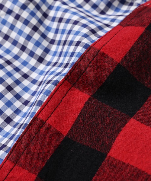JUNYA WATANABE MAN（ジュンヤワタナベマン）の「COTTON CHECK × FLANNEL CHECK SHIRT（シャツ/ブラウス・メンズ・ブルー系その他・M/S/XS/L）」の7枚目の写真