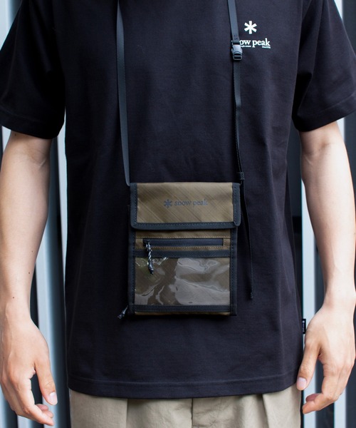 Snow Peak(スノーピーク)の「ECOPAK Travel Pouch / 雪峰祭2025春限定(ショルダーバッグ・メンズ・ブラック/オリーブ/ホワイト・ONE SIZE)」の15枚目の写真