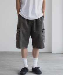 NAVY デニムカーゴショーツ