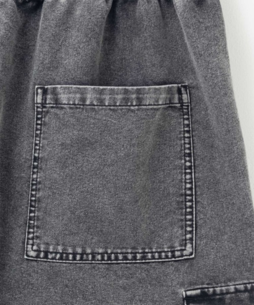 NAVY（ネイビー）の「NAVY デニムカーゴショーツ（カーゴパンツ・メンズ・グレー系/ブルー系・S/M/L/XL）」の20枚目の写真