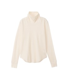 【Hanes/ヘインズ】レディース タートルネックロングTシャツ