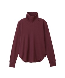 【Hanes/ヘインズ】レディース タートルネックロングTシャツ