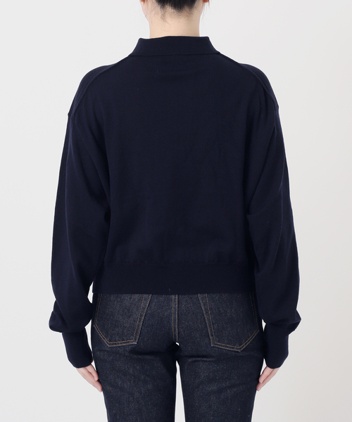 journal standard L'essage（ジャーナルスタンダードレサージュ）の「Washable/victria襟付プルオーバー（ニット/セーター・レディース・ベージュ/ネイビー/チャコールグレー・FREE）」の14枚目の写真