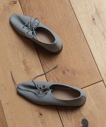 RANDA | サステナブル 晴雨兼用 フロントタックシューズ(モカシン/デッキシューズ)