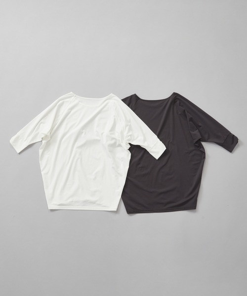 【1】Julier ♡ ジュリエ 新品 ヨガ バックツイスト ロングスリーブ Julier (定番)ライトプライムハーフスリーブプルオーバー（Tシャツ