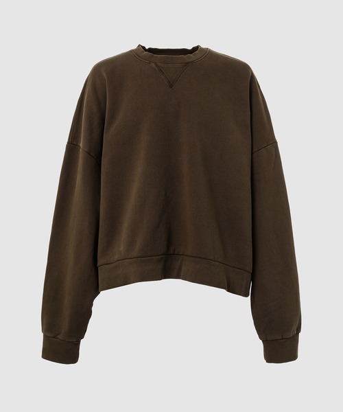 entire studios(エンタイアスタジオ)の「BOX CREW(スウェット・メンズ・ブラウン系その他・XL)」の1枚目の写真