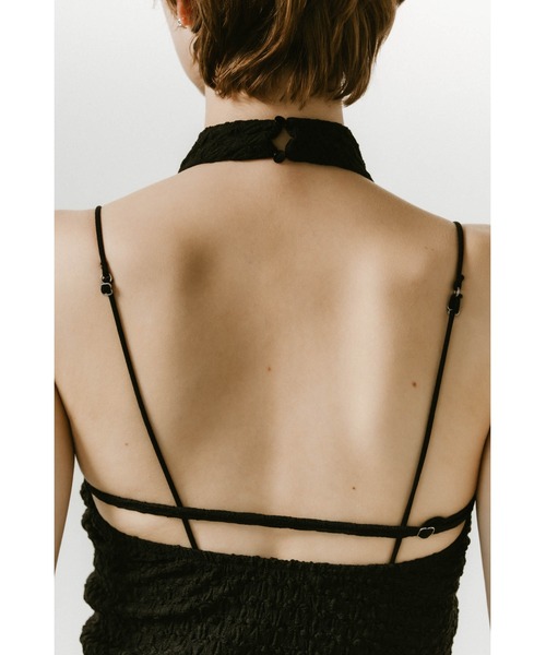 Knuth Marf(クヌースマーフ)の「halter neck tops(その他トップス・レディース・ブラウン/ミント/ブラック・FREE)」の7枚目の写真