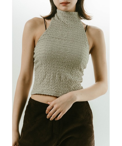 Knuth Marf(クヌースマーフ)の「halter neck tops(その他トップス・レディース・ブラウン/ミント/ブラック・FREE)」の10枚目の写真