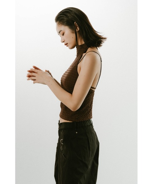 Knuth Marf(クヌースマーフ)の「halter neck tops(その他トップス・レディース・ブラウン/ミント/ブラック・FREE)」の16枚目の写真