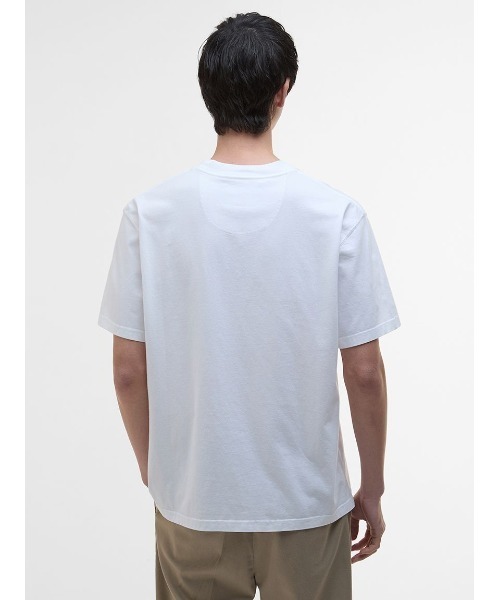 Barbour(バブアー)の「Pensford フロントロゴ Tシャツ(Tシャツ/カットソー・メンズ・ブラック/ライトブルー/ホワイト・36/38/40/42/34)」の6枚目の写真