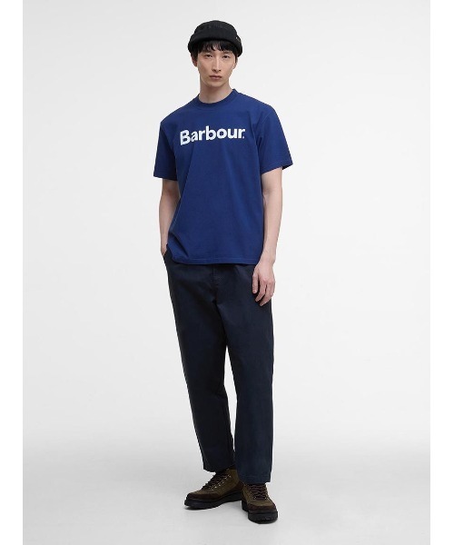 Barbour(バブアー)の「Pensford フロントロゴ Tシャツ(Tシャツ/カットソー・メンズ・ブラック/ライトブルー/ホワイト・36/38/40/42/34)」の8枚目の写真