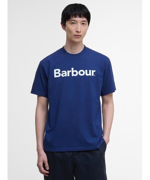 Barbour(バブアー)の「Pensford フロントロゴ Tシャツ(Tシャツ/カットソー・メンズ・ブラック/ライトブルー/ホワイト・36/38/40/42/34)」の9枚目の写真