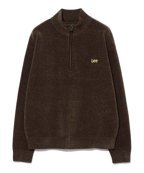 Ray BEAMS（レイビームス）の「Lee / Half Zip Sweat（スウェット・レディース・ブラウン/ネイビー・SMALL）」の21枚目の写真