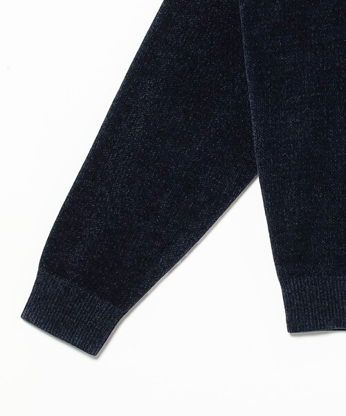 Ray BEAMS（レイビームス）の「Lee / Half Zip Sweat（スウェット・レディース・ブラウン/ネイビー・SMALL）」の5枚目の写真