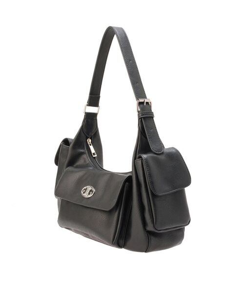 GYDA（ジェイダ）の「SymmetryGYDA ポケットBAG（ハンドバッグ・レディース・ブラウン/ブラック・FREE）」の8枚目の写真