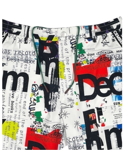 DECEMBERMAY（ディセンバーメイ）の「Graffiti pants（その他パンツ・メンズ・ホワイト/ブラック・X-LARGE/MEDIUM/LARGE）」の5枚目の写真