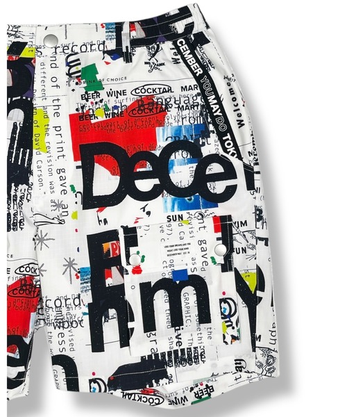 DECEMBERMAY（ディセンバーメイ）の「Graffiti pants（その他パンツ・メンズ・ホワイト/ブラック・X-LARGE/MEDIUM/LARGE）」の6枚目の写真