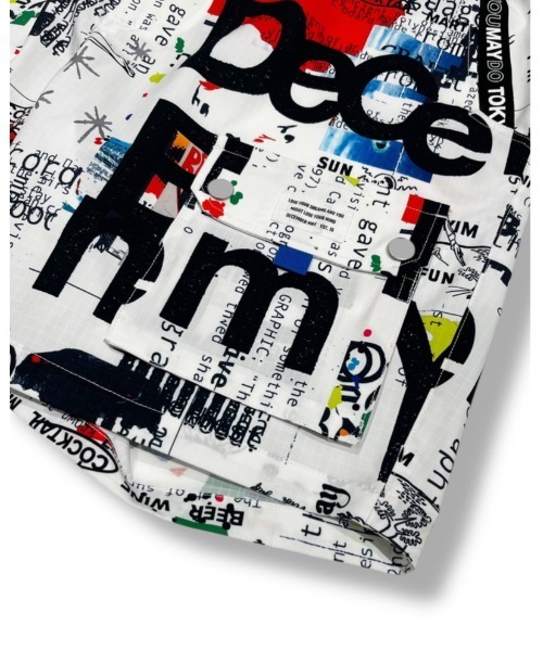 DECEMBERMAY（ディセンバーメイ）の「Graffiti pants（その他パンツ・メンズ・ホワイト/ブラック・X-LARGE/MEDIUM/LARGE）」の7枚目の写真