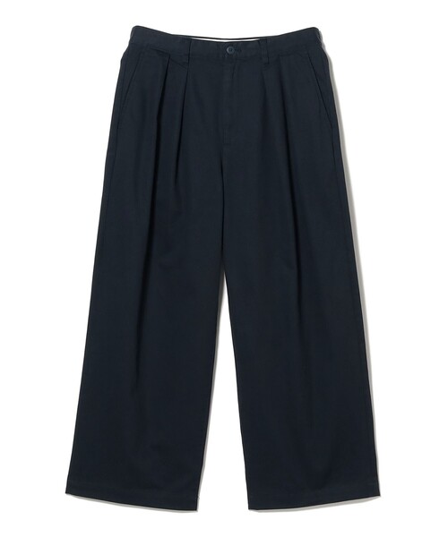 BEAMS（ビームス）の「ワイドストレート 2プリーツ チノ パンツ（その他パンツ・メンズ・ベージュ/ネイビー/チャコールグレー・S/M/L/XL）」の17枚目の写真