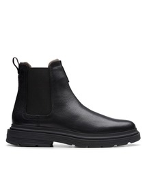 Clarks(クラークス)のBadbury Easy / バッドブリーイージー(ブラックレザー)(ブーツ)