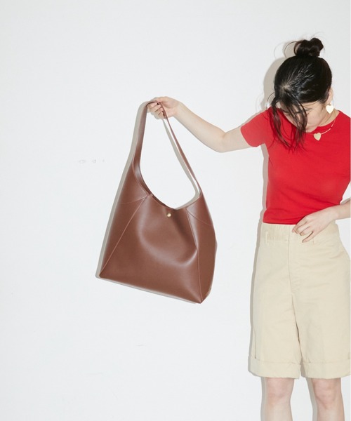 THEATRE PRODUCTS（シアタープロダクツ）の「レザレットワンハンドルショルダーバッグ（ショルダーバッグ・レディース・ブラウン/ブラック・FREE）」の15枚目の写真