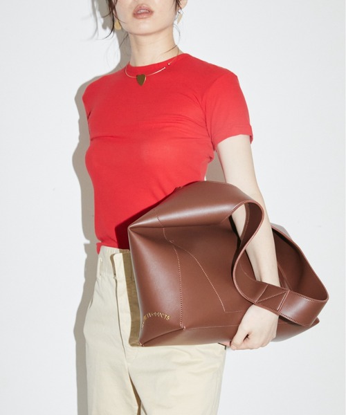 THEATRE PRODUCTS（シアタープロダクツ）の「レザレットワンハンドルショルダーバッグ（ショルダーバッグ・レディース・ブラウン/ブラック・FREE）」の18枚目の写真