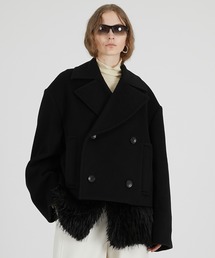 PRANK PROJECT | ファーレイヤードピーコート / Fur Layered Peacoat(ピーコート)