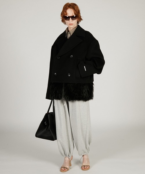 ファーレイヤードピーコート / Fur Layered Peacoat（ピーコート