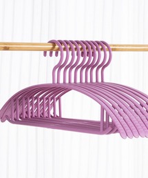 VIBGYOR（ヴィブジョー）の「FReePLACe/ラウンド 滑り止め ハンガー 5本セット X12577（収納グッズ）」