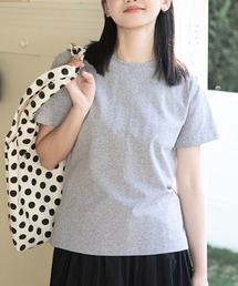 【2色展開】シンプルで使える 無地ストレッチTシャツ