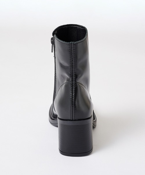 eness（エネス）の「【ENESS】インサイドジップチェンキーブーツ ST-5878（ブーツ・レディース・ブラック・35/39/38/37/36）」の5枚目の写真