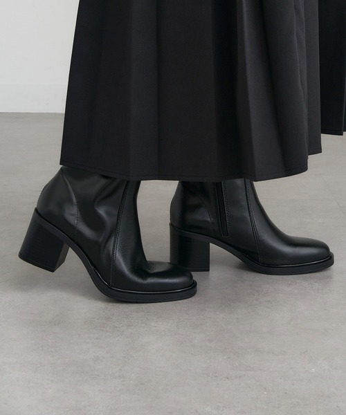 eness（エネス）の「【ENESS】インサイドジップチェンキーブーツ ST-5878（ブーツ・レディース・ブラック・35/39/38/37/36）」の11枚目の写真