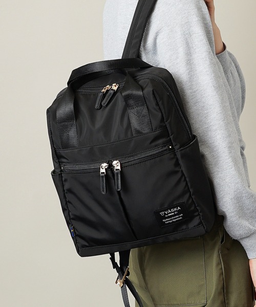 moz(モズ)の「【VASKA by moz】ヴェスカ リュック バックパック VZPS-04(ショルダーバッグ・レディース・オレンジ/グリーン/ブラック/ブルー/ネイビー・ONE SIZE)」の1枚目の写真