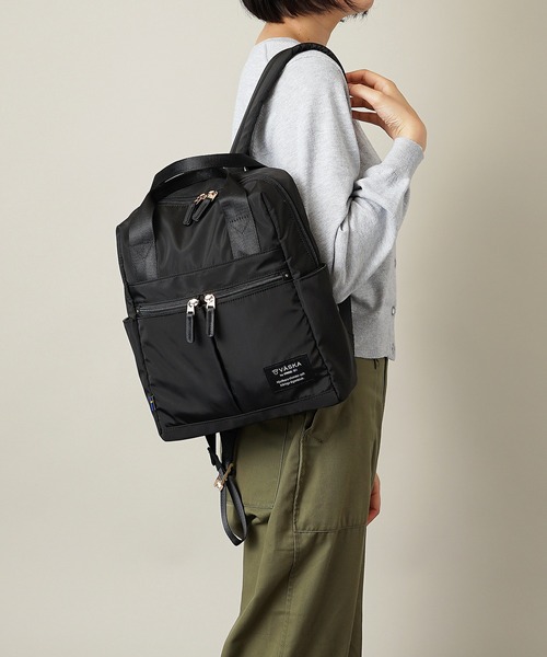 moz(モズ)の「【VASKA by moz】ヴェスカ リュック バックパック VZPS-04(ショルダーバッグ・レディース・オレンジ/グリーン/ブラック/ブルー/ネイビー・ONE SIZE)」の7枚目の写真
